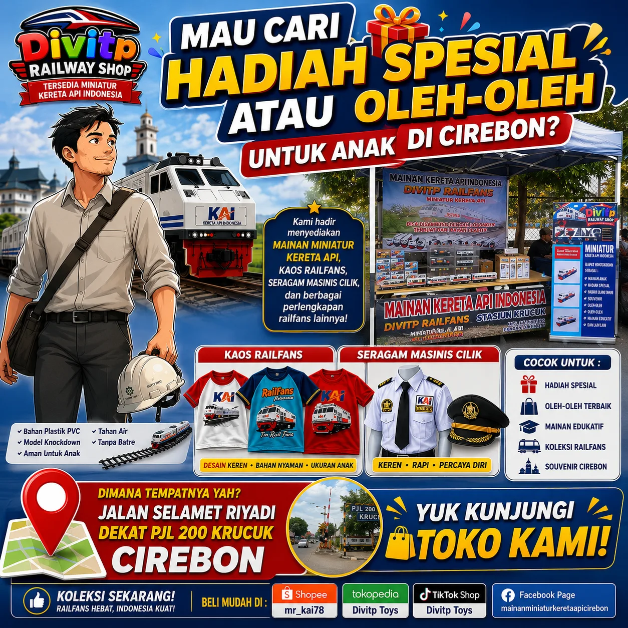 Miniatur dan pernak pernik railfans
