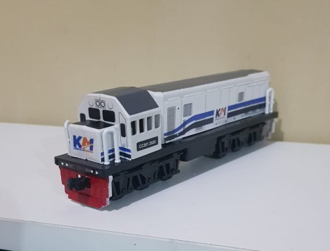 Lokomotif CC 201 Livery Biru